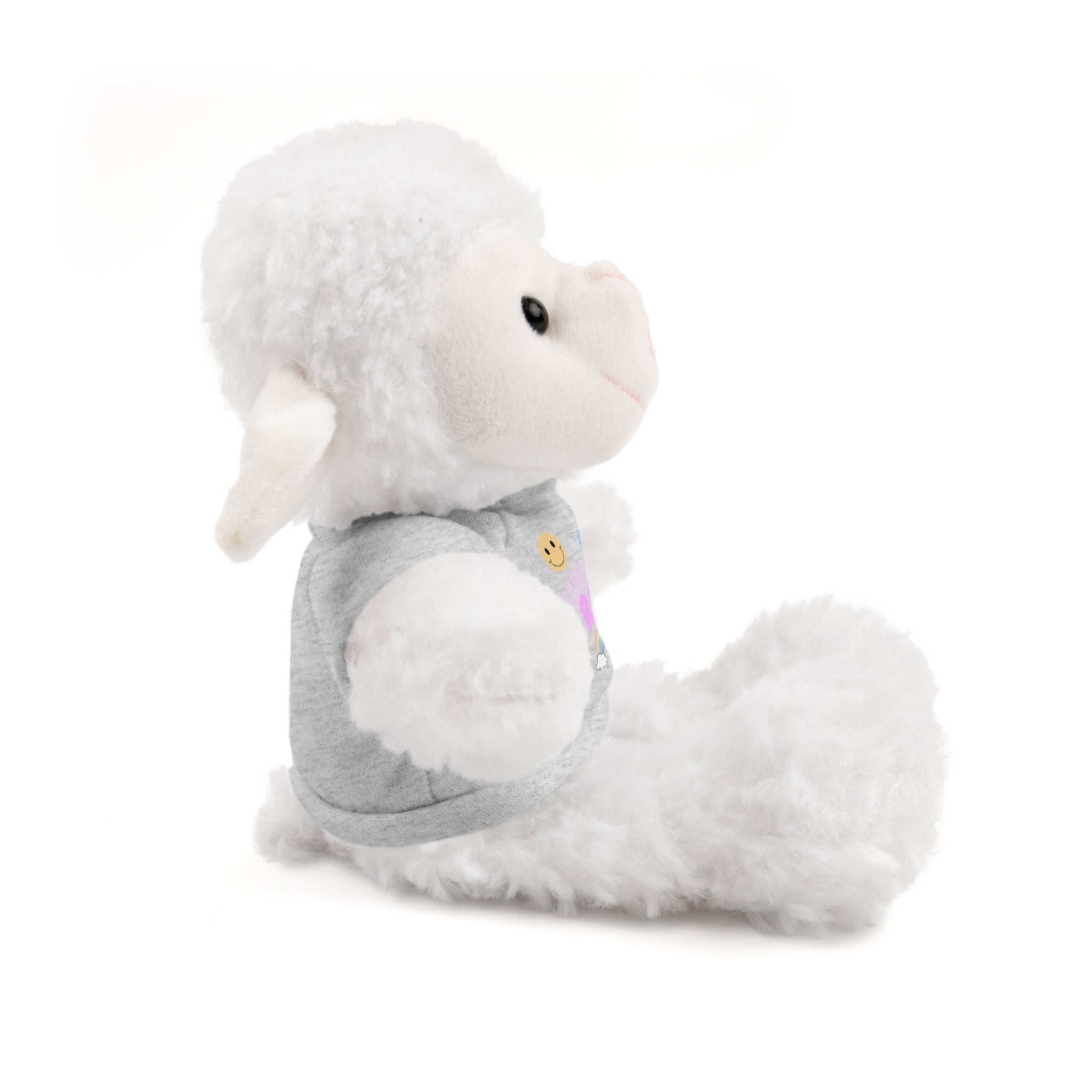 'Fueled by Rage' Teddy Bear Plush — 8" Stuffed Animal with Funny Tee