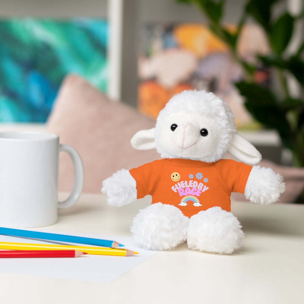 'Fueled by Rage' Teddy Bear Plush — 8" Stuffed Animal with Funny Tee