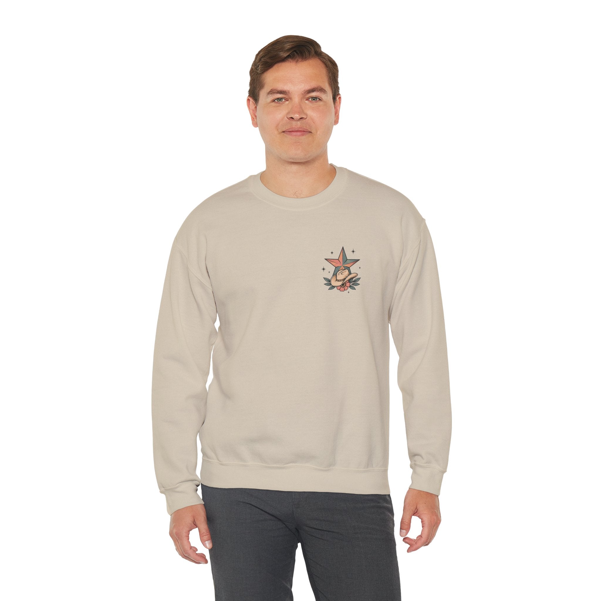 I Will Succeed Because I’m Insane Female Bull Rider Crewneck Sweatshirt