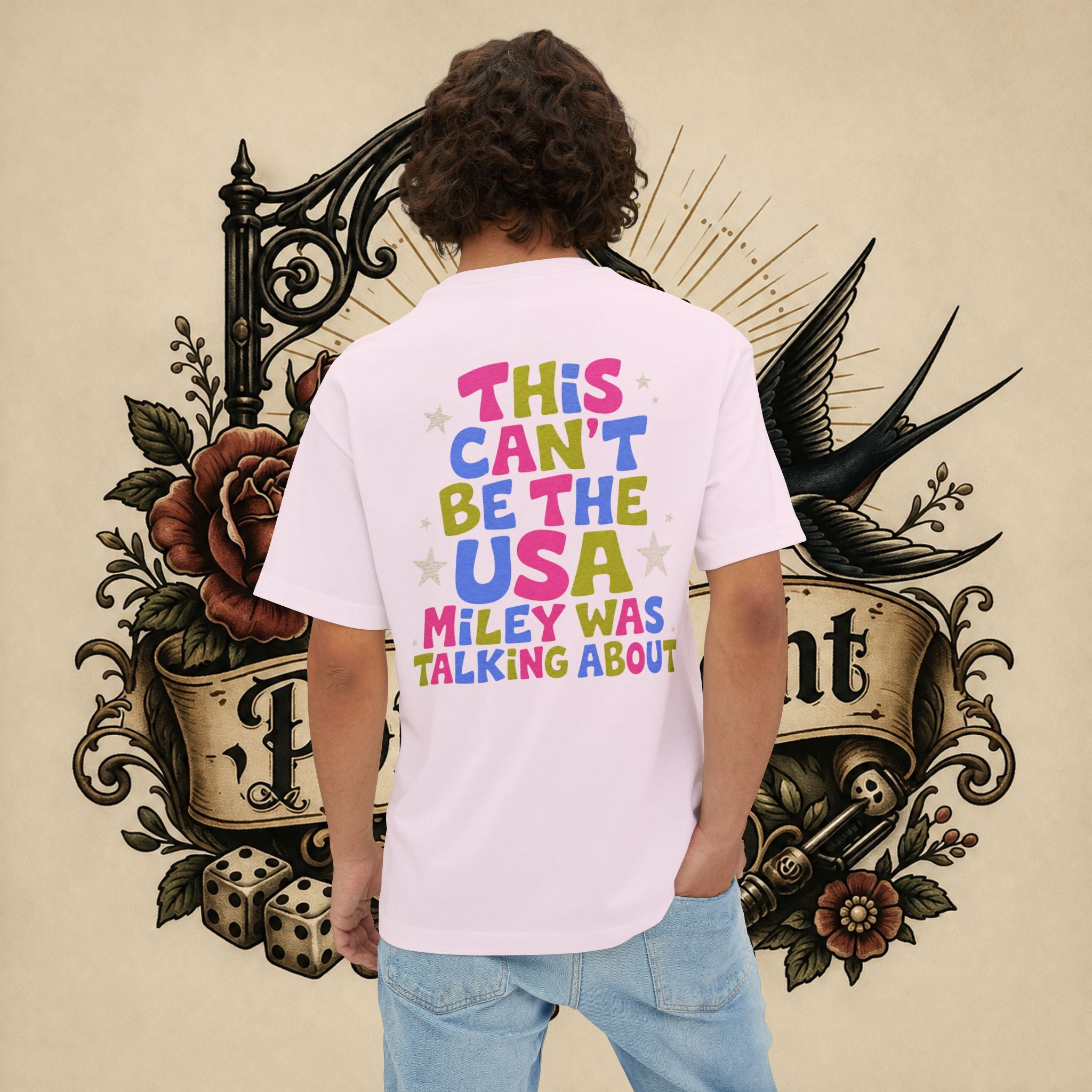 Party USA Tee | Oversized Boxy T-Shirt
